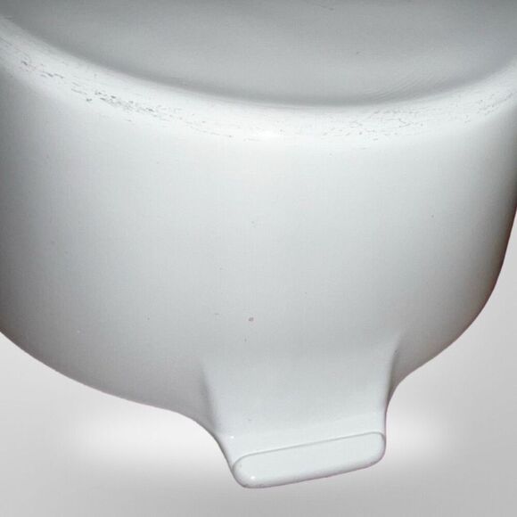 Vintage Corning Ware Centura All White 1-3/4 Quart Saucepan Casserole Dish - Picture 4 of 6